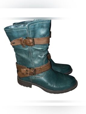 EARTH Everwood Moto Buckle combat Boots   SZ 8